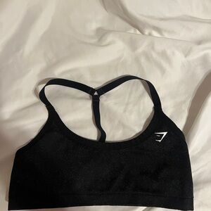 Gymshark Black Bandeau Bra